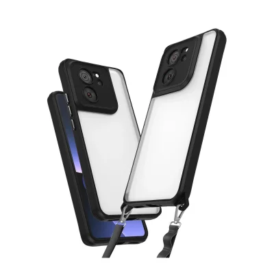 BUĞZ Xiaomi Mi 13t Pro Kılıf Penta Silikon Kılıf - Siyah