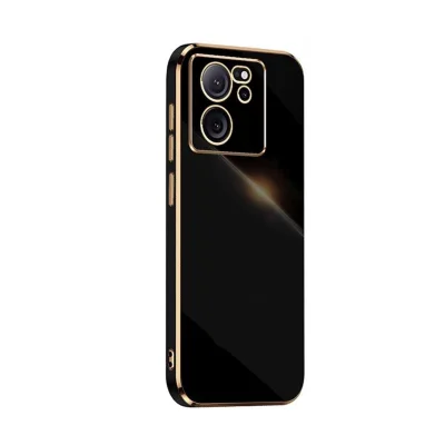 BUĞZ Xiaomi Mi 13t Pro Kılıf Volet Silikon - Siyah