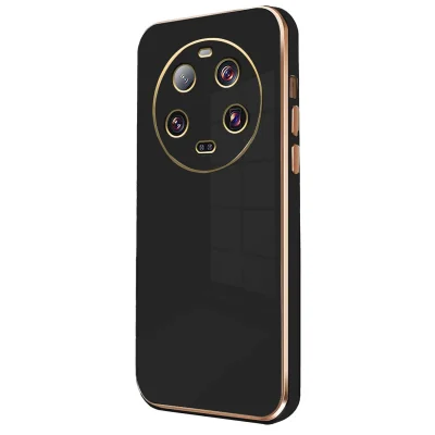 BUĞZ Xiaomi Mi 14 Ultra Kılıf Volet Silikon - Siyah