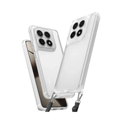 BUĞZ Xiaomi Mi 14t Kılıf Penta Silikon Kılıf - Şeffaf