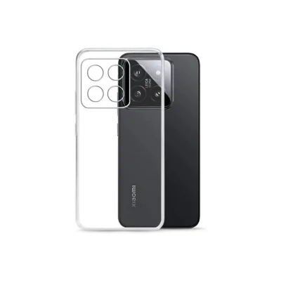 BUĞZ Xiaomi Mi 14t Pro Kılıf Lüx Şeffaf Silikon