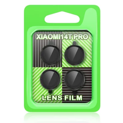 BUĞZ Xiaomi Mi 14t Pro Raze Metal Kamera Lens - Siyah