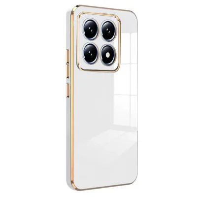 BUĞZ Xiaomi Mi 14t Pro Volet Silikon - Beyaz