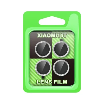 BUĞZ Xiaomi Mi 14t Raze Metal Kamera Lens - Gümüş