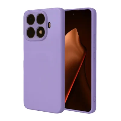 BUĞZ Xiaomi Mi 15t Pro Nano İçi Kadife Silikon - Lila