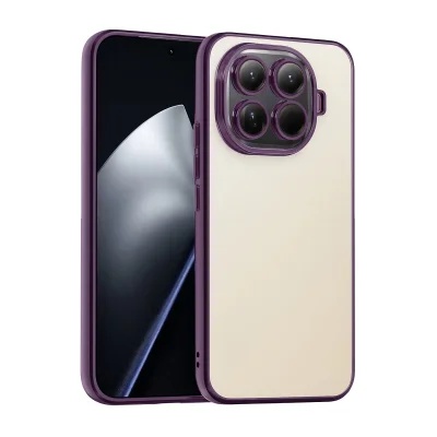 BUĞZ Xiaomi Mi 15t Pro Razer Lensli Silikon - Mor