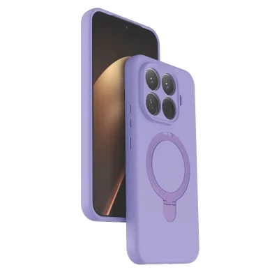 BUĞZ Xiaomi Mi 15t Pro Regal Magsafe Standlı Kapak - Lila