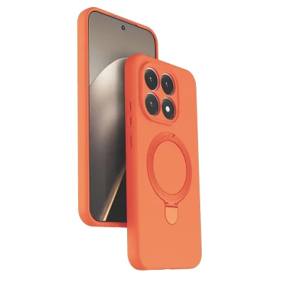 BUĞZ Xiaomi Mi 15t Regal Magsafe Standlı Kapak - Turuncu