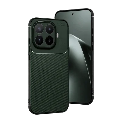 BUĞZ Xiaomi Mi 17t Pro Auto Focus Karbon Kapak - Koyu Yeşil