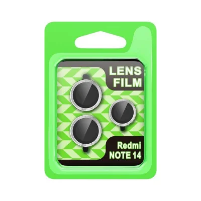 BUĞZ Xiaomi Note 14 5g Raze Metal Kamera Lens - Gümüş