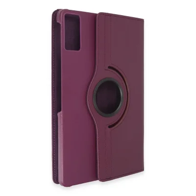 BUĞZ Xiaomi Pad 6 Kılıf 360 Tablet Deri Kılıf - Mürdüm