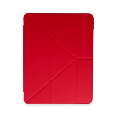 BUĞZ Xiaomi Pad 6 Kılıf Kalemlikli Mars Tablet Kılıfı - Kırmızı