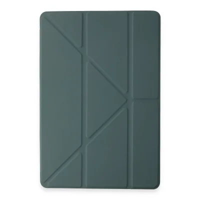 BUĞZ Xiaomi Pad 6 Kılıf Kalemlikli Mars Tablet Kılıfı - Koyu Yeşil