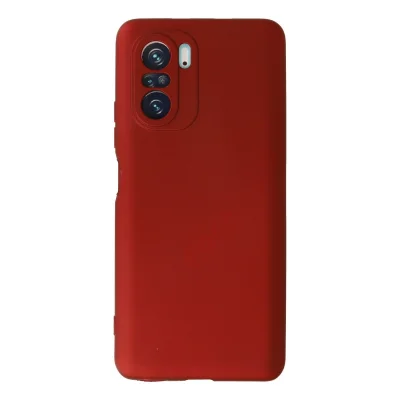 BUĞZ Xiaomi Poco F3 Kılıf First Silikon - Kırmızı