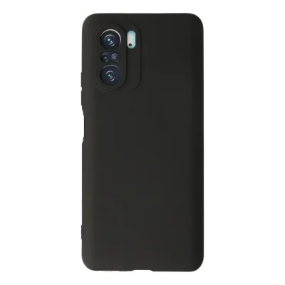 BUĞZ Xiaomi Poco F3 Kılıf First Silikon - Siyah