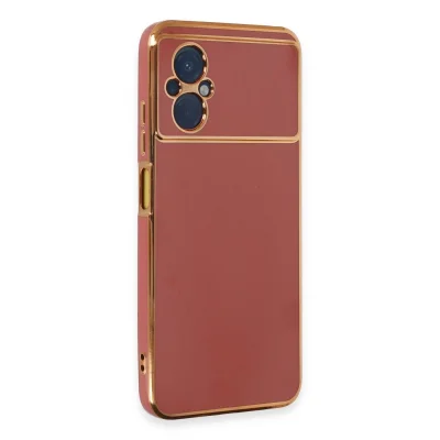 BUĞZ Xiaomi Poco M5 Kılıf Volet Silikon - Kırmızı