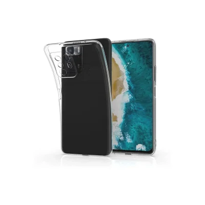 BUĞZ Xiaomi Poco X3 Gt Kılıf Lüx Şeffaf Silikon