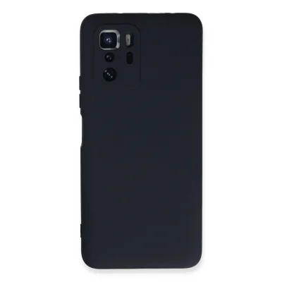 BUĞZ Xiaomi Poco X3 Gt Kılıf Nano İçi Kadife Silikon - Lacivert