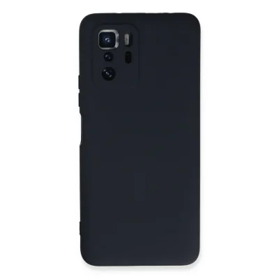 BUĞZ Xiaomi Poco X3 Gt Kılıf Nano İçi Kadife Silikon - Lacivert