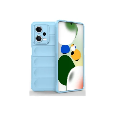 BUĞZ Xiaomi Poco X5 5g Kılıf Optimum Silikon - Sky Blue