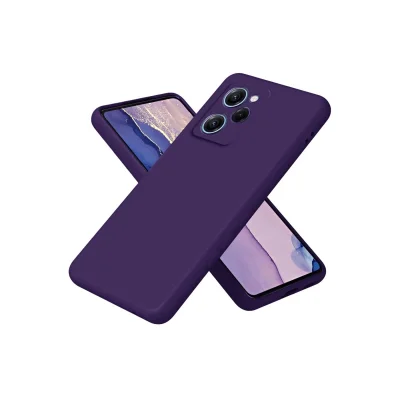 BUĞZ Xiaomi Poco X5 Pro 5g Nano İçi Kadife Silikon - Mor