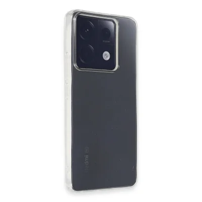 BUĞZ Xiaomi Poco X6 Kılıf Lüx Şeffaf Silikon