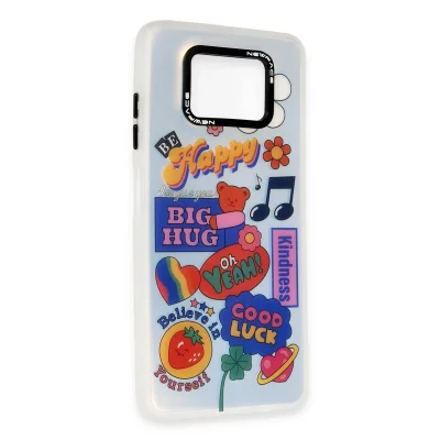 BUĞZ Xiaomi Pocophone X3 Kılıf Estoril Desenli Kapak - Estoril - 15