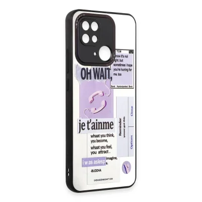 BUĞZ Xiaomi Redmi 10c Kılıf Mirror Desenli Kapak - Mirror - 4