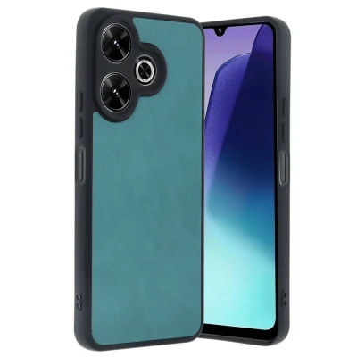 BUĞZ Xiaomi Redmi 13 4g Kılıf Aras Deri Kapak - Açık Yeşil