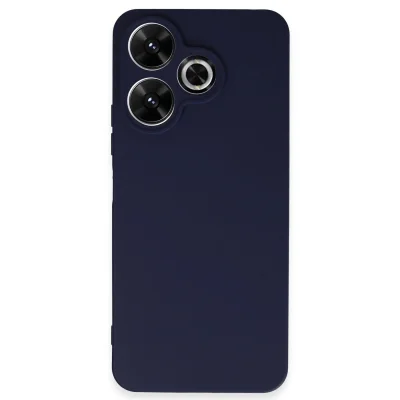 BUĞZ Xiaomi Redmi 13 4g Kılıf First Silikon - Lacivert