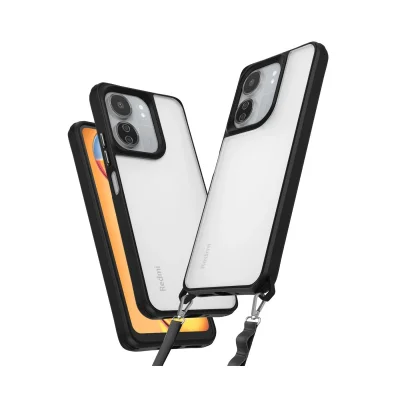 BUĞZ Xiaomi Redmi 13c Kılıf Penta Silikon Kılıf - Siyah