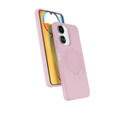 BUĞZ Xiaomi Redmi 13c Regal Magsafe Standlı Kapak - Açık Pembe