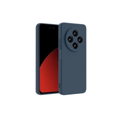 BUĞZ Xiaomi Redmi 14c Kılıf Nano İçi Kadife Silikon - Lacivert