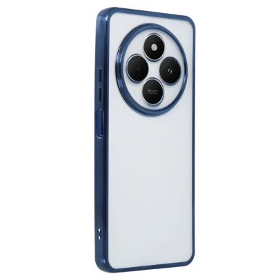 BUĞZ Xiaomi Redmi 14c Kılıf Razer Lensli Silikon - Lacivert