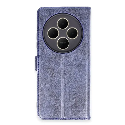 BUĞZ Xiaomi Redmi 14c Kılıf Trend S Plus Kapaklı Kılıf - Lacivert