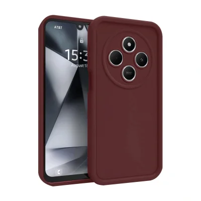 BUĞZ Xiaomi Redmi 14c Kılıf Viera Silikon - Bordo