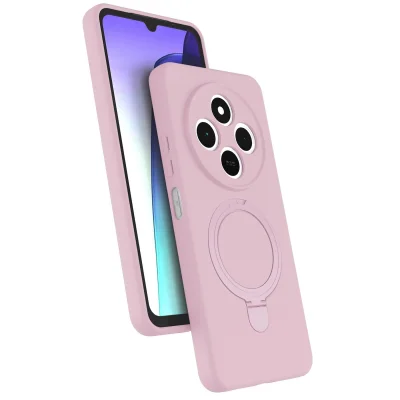 BUĞZ Xiaomi Redmi 14c Regal Magsafe Standlı Kapak - Açık Pembe