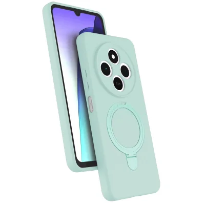 BUĞZ Xiaomi Redmi 14c Regal Magsafe Standlı Kapak - Su Yeşili