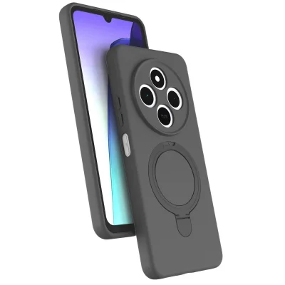 BUĞZ Xiaomi Redmi 14c Regal Magsafe Standlı Kapak - Titan Gri