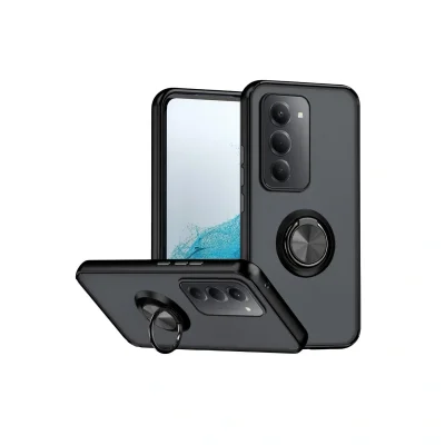 BUĞZ Xiaomi Redmi 15 4g Montreal Yüzüklü Silikon Kapak - Siyah