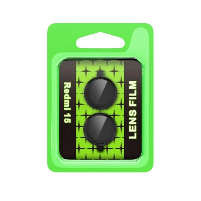 BUĞZ Xiaomi Redmi 15 4g Raze Metal Kamera Lens - Siyah