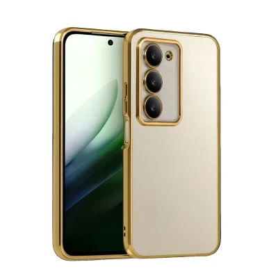 BUĞZ Xiaomi Redmi 15 4g Razer Lensli Silikon - Gold