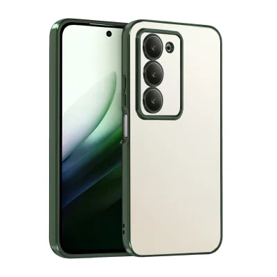 BUĞZ Xiaomi Redmi 15 4g Razer Lensli Silikon - Yeşil