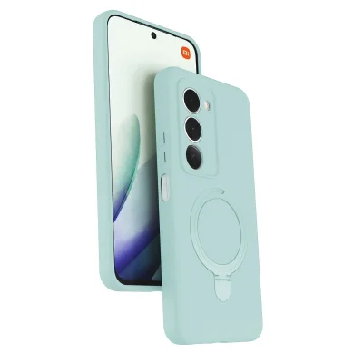 BUĞZ Xiaomi Redmi 15 4g Regal Magsafe Standlı Kapak - Su Yeşili