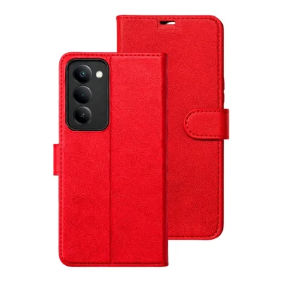 BUĞZ Xiaomi Redmi 15 5g Trend S Plus Kapaklı Kılıf - Kırmızı