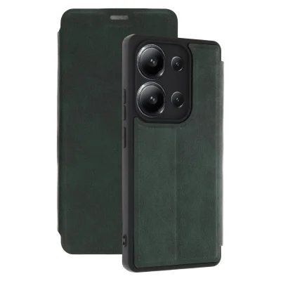 BUĞZ Xiaomi Redmi 15c 4g Flip Cover - Yeşil