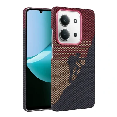 BUĞZ Xiaomi Redmi 15c 4g Vega Magsafe Kapak - Kırmızı