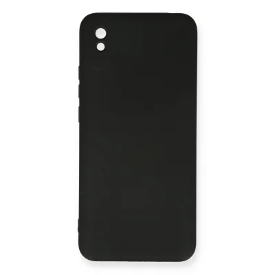 BUĞZ Xiaomi Redmi 9a Kılıf Nano İçi Kadife Silikon - Siyah