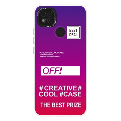 BUĞZ Xiaomi Redmi 9c Kılıf Estoril Desenli Kapak - Estoril - 9