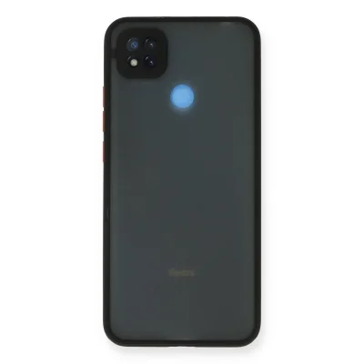BUĞZ Xiaomi Redmi 9c Kılıf Montreal Silikon Kapak - Siyah